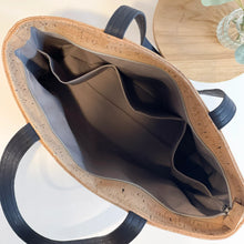 Load image into Gallery viewer, ADVOCATE zippered tote | COAL