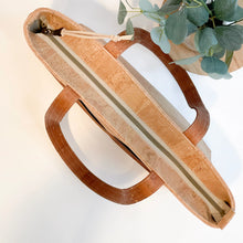 Load image into Gallery viewer, ADVOCATE zippered tote | SEPIA