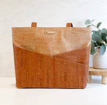 Load image into Gallery viewer, ADVOCATE zippered tote | SEPIA