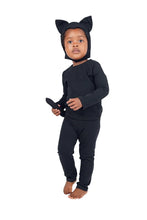 Load image into Gallery viewer, Black Cat Pajama Costume