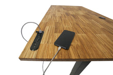 Load image into Gallery viewer, TerraDesk from Recycled Chopsticks | Eco-Friendly Height-Adjustable Electric Standing Desk