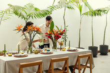 Load image into Gallery viewer, Tablecloth in Upcycled Cotton