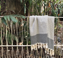 Load image into Gallery viewer, Diamond Stripe Turkish Towel