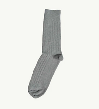 Load image into Gallery viewer, Alpaca Lounge Socks, Silver