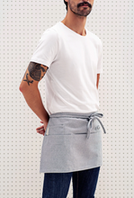 Load image into Gallery viewer, Waist Apron for Makers in Upcycled Cotton