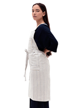 Load image into Gallery viewer, Crossback Bib Aprons for Makers in Upcycled Cotton