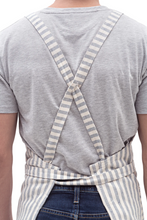 Load image into Gallery viewer, Crossback Bib Aprons for Makers in Upcycled Cotton
