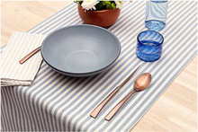 Load image into Gallery viewer, Table Runner in Upcycled Cotton