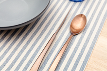 Load image into Gallery viewer, Table Runner in Upcycled Cotton