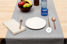Load image into Gallery viewer, Table Runner in Upcycled Cotton