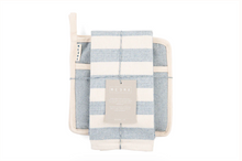 Load image into Gallery viewer, Dish Towels in Upcycled Cotton with Pot Holder Set