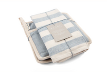 Load image into Gallery viewer, Dish Towels in Upcycled Cotton with Pot Holder Set