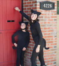 Load image into Gallery viewer, Adult Cat Hat and Tail Costume