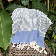 Load image into Gallery viewer, Diamond Stripe Turkish Towel