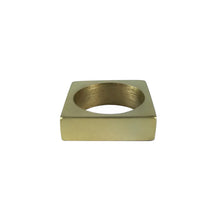 Load image into Gallery viewer, Mraba Ring in Upcycled Brass