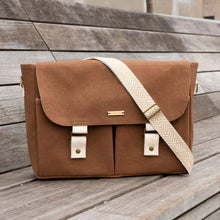 Load image into Gallery viewer, NOMAD messenger bag | SEPIA