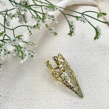 Load image into Gallery viewer, Khmer Temple Ring in Recycled Brass