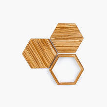 Load image into Gallery viewer, Wall Décor Set from Recycled Chopsticks