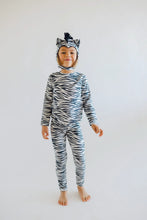 Load image into Gallery viewer, Zebra Pajama Costume