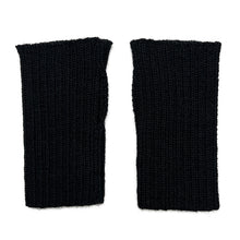 Load image into Gallery viewer, Black Minimalist Alpaca Gloves