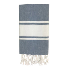 Load image into Gallery viewer, Essential Stripe Turkish Hand Towel