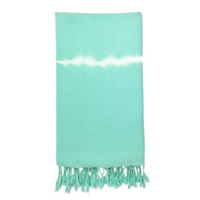 Load image into Gallery viewer, Paradise Tie Dye Turkish Beach Towel