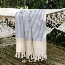 Load image into Gallery viewer, Wavy Plush Turkish Towel