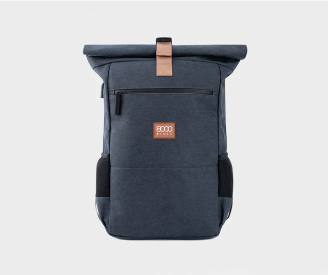 Waterproof Everyday Hemp Backpack Navy