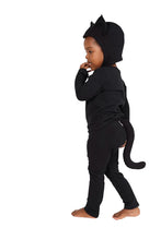 Load image into Gallery viewer, Black Cat Pajama Costume

