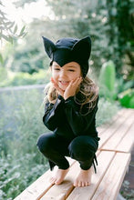 Load image into Gallery viewer, Black Cat Pajama Costume
