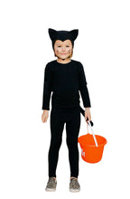 Load image into Gallery viewer, Black Cat Pajama Costume
