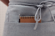 Load image into Gallery viewer, Waist Apron for Makers in Upcycled Cotton
