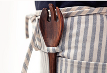 Load image into Gallery viewer, Long Waist Aprons for Makers in Upcycled Cotton

