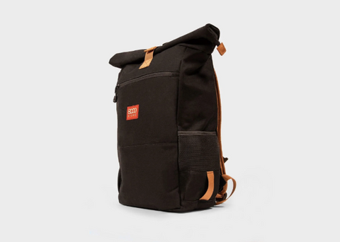 Waterproof Everyday Hemp Backpack, Black