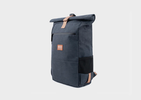 Waterproof Everyday Hemp Backpack, Navy