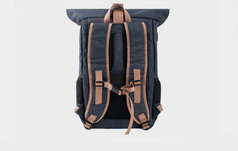 Waterproof Everyday Hemp Backpack, Navy